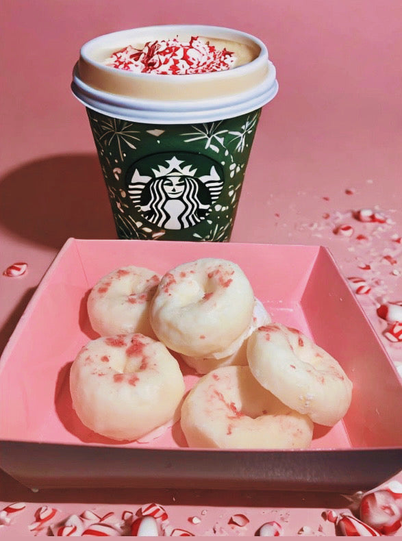 Peppermint Mocha Donut Wax Melt