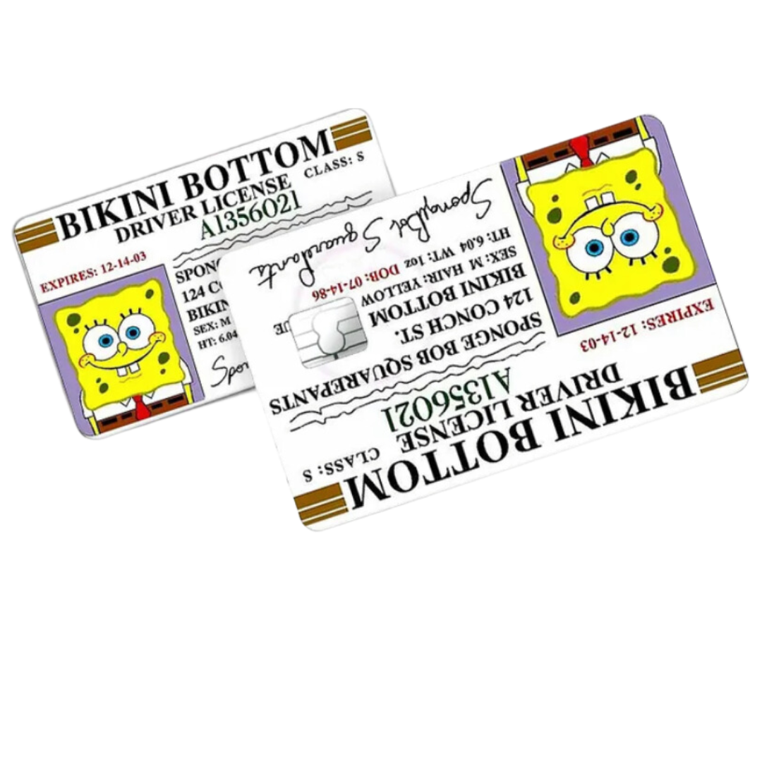 SpongeBob Card Skin