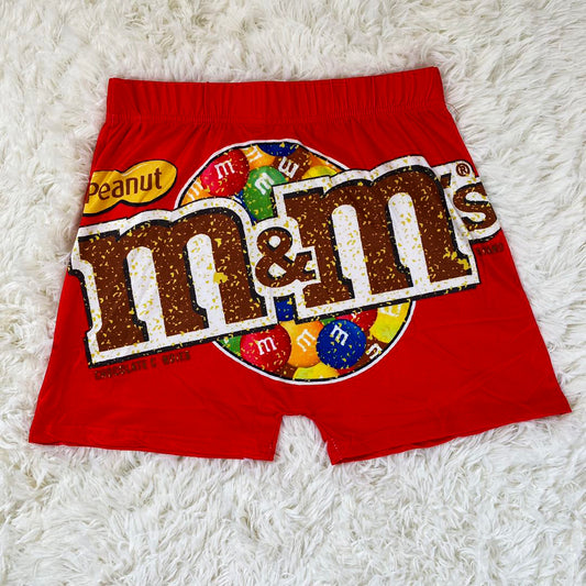“M&Ms”  Shorts (Red)