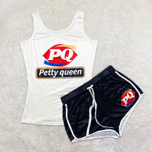 “Petty Queen” 2 Piece Shorts Set