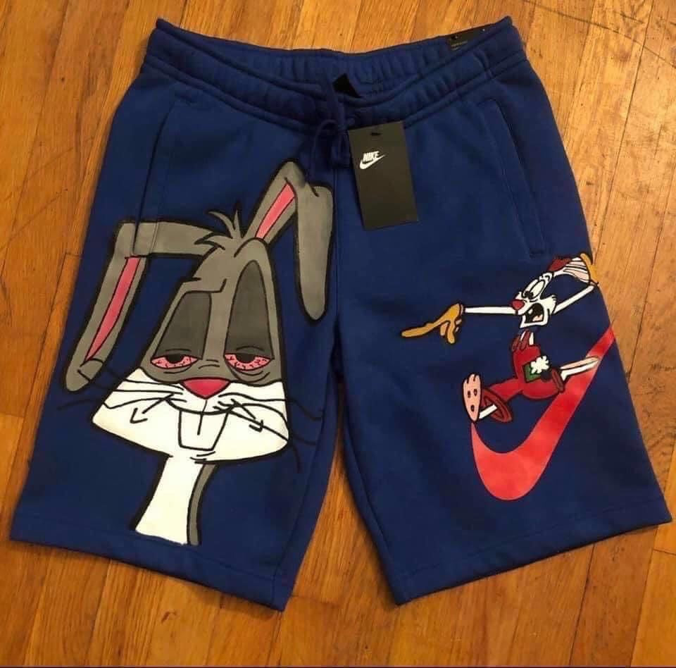 Bugs Bunny Custom Shorts - Blue