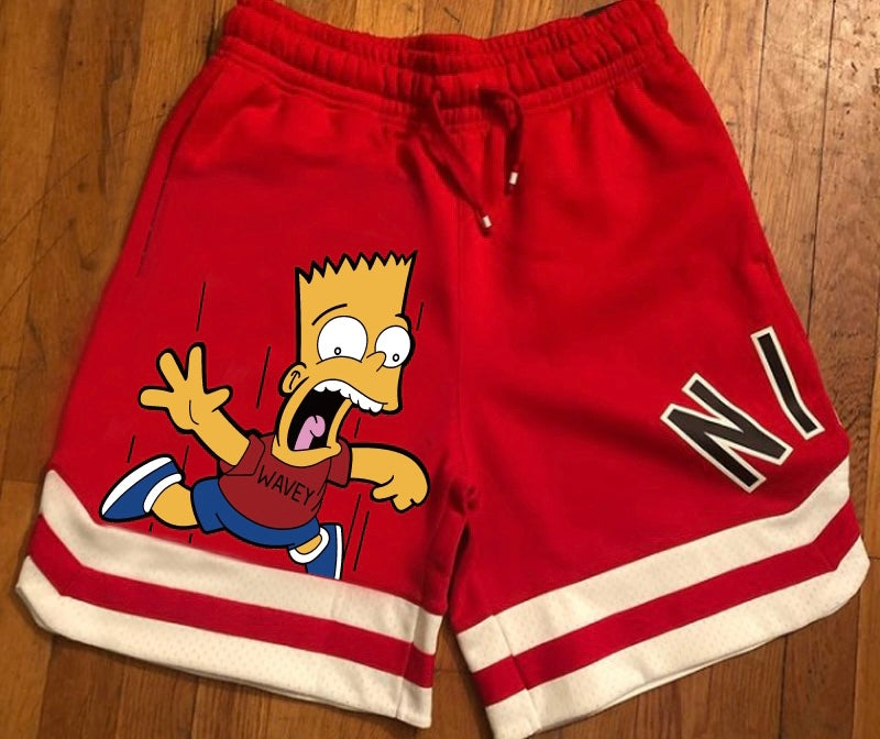 Bart Custom Shorts - Stripes