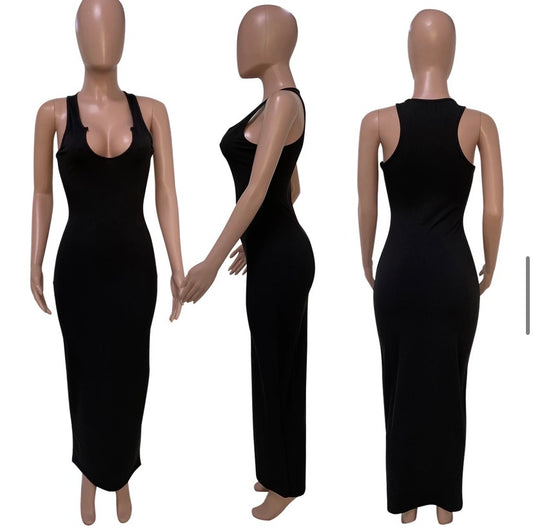 Racayla Bodycon Dress - Black