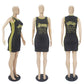 Black/Yellow Lakers Jersey Dress