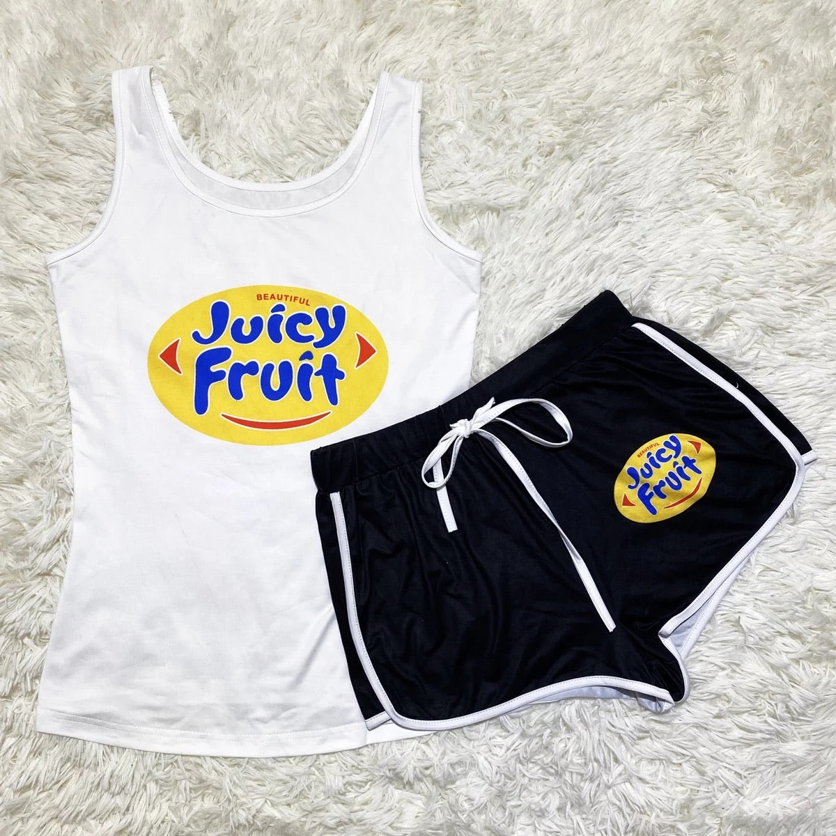 Juicy Fruit 2 Piece Shorts Set
