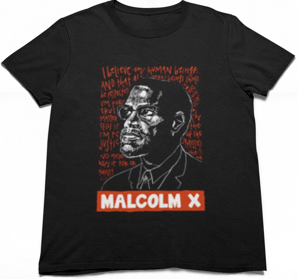 "MALCOLM X" Tee