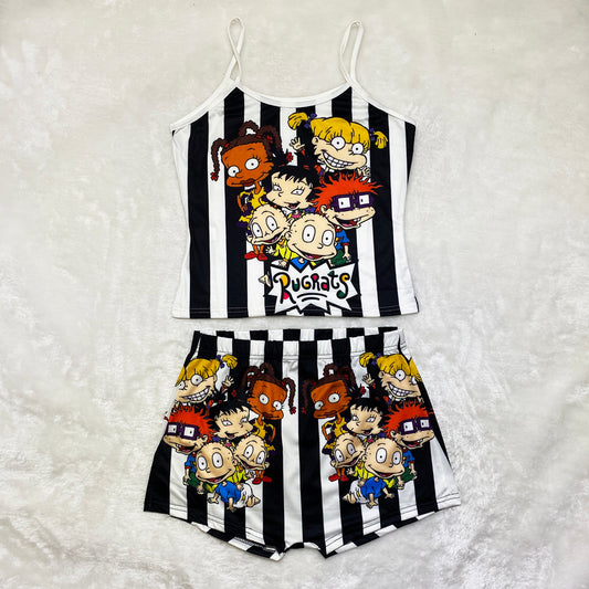 “Rugrats” 2 Piece Shorts Set