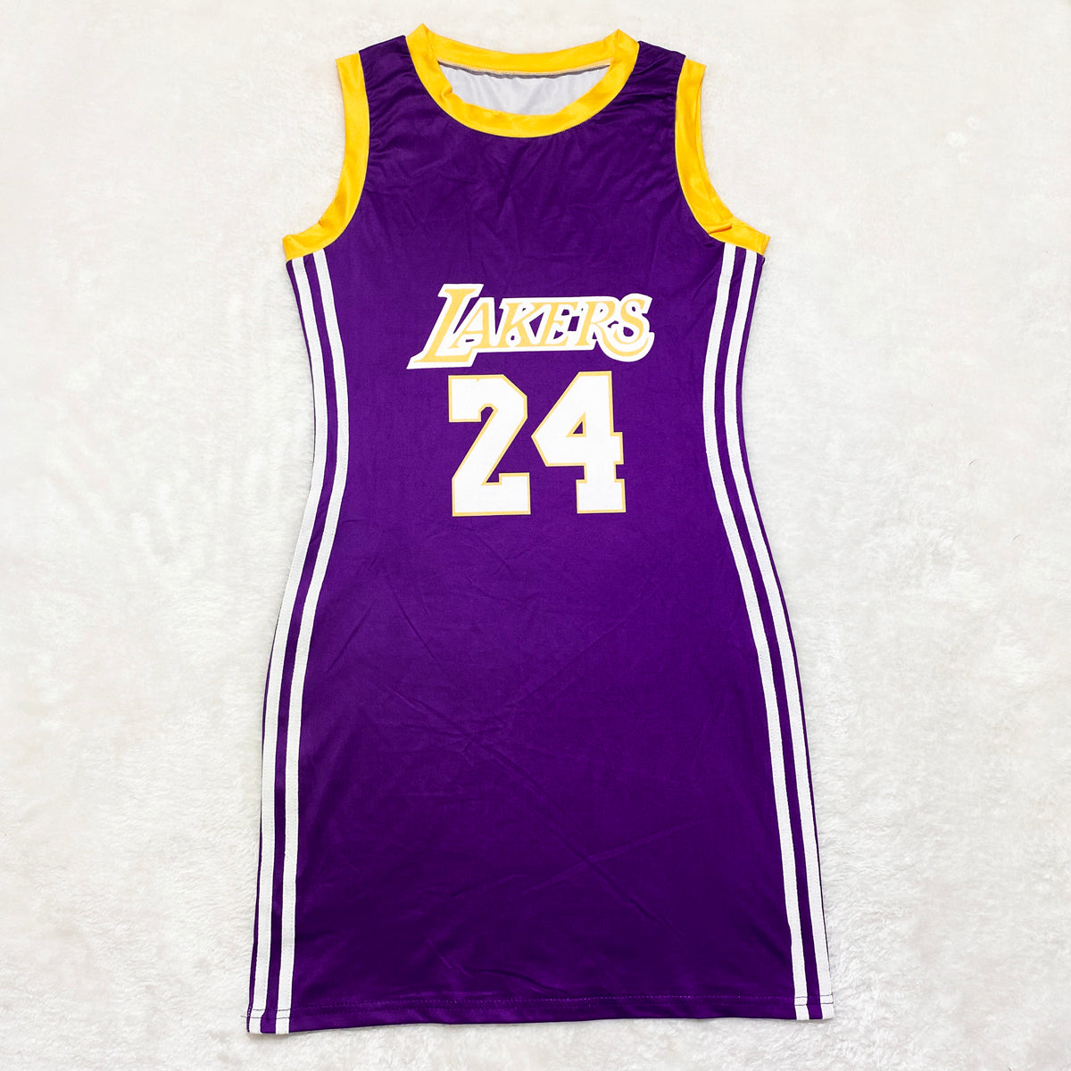 Purple Lakers Jersey Dress