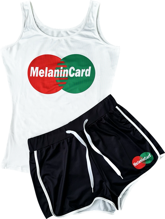 Melanin Card 2 Piece Shorts Set