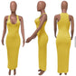 Racayla Bodycon Dress - Yellow