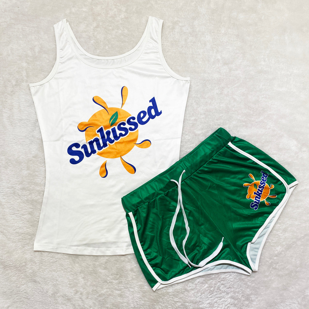 “Sunkissed” 2 Piece Shorts Set