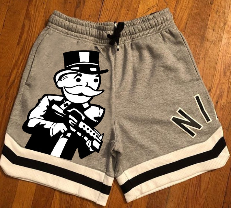 Monopoly Custom Shorts - Stripes