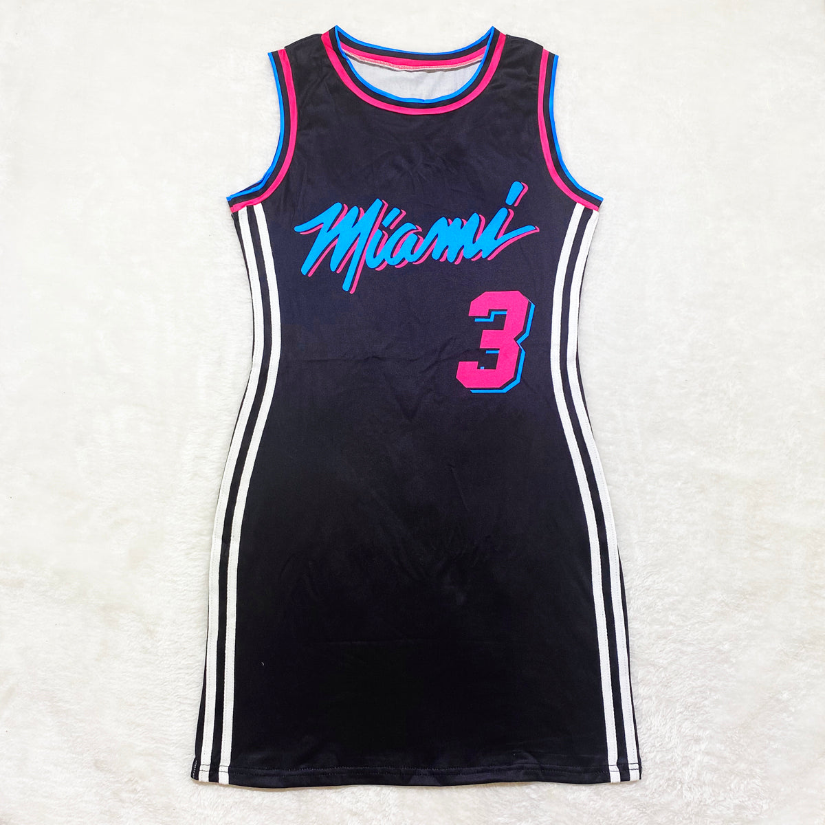 Black Miami Jersey Dress