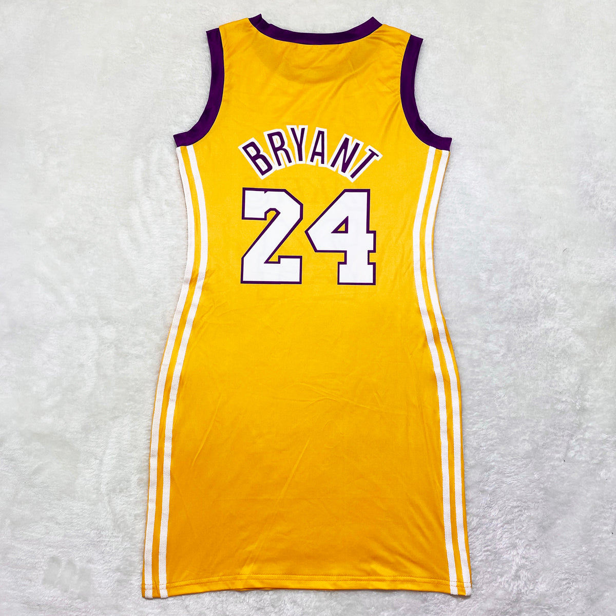 Yellow Lakers Jersey Dress