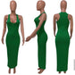 Racayla Bodycon Dress - Green