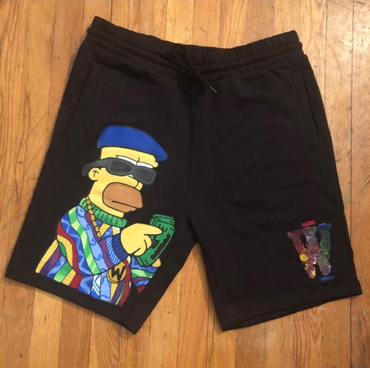 Homer Simpson Custom Shorts
