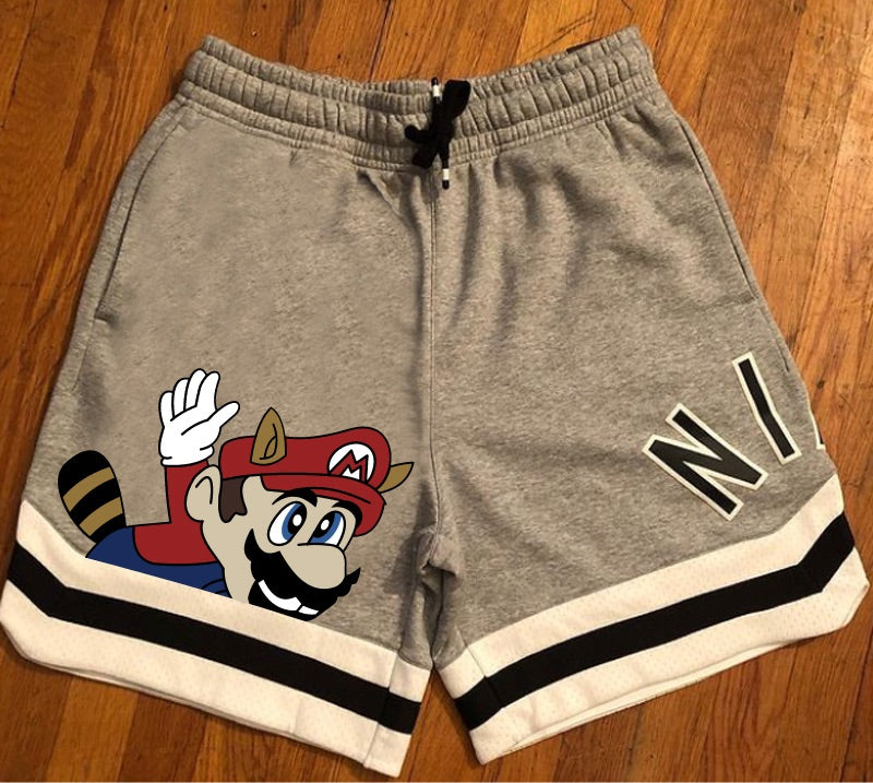 Mario Custom Shorts - Stripes