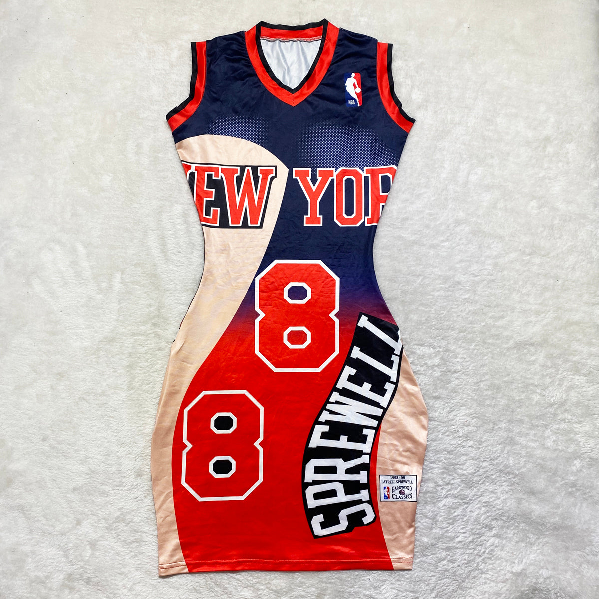 Latrell Sprewell (Knicks)  Dress