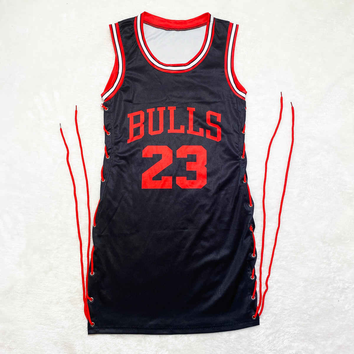 Bulls Jersey Dress - Black