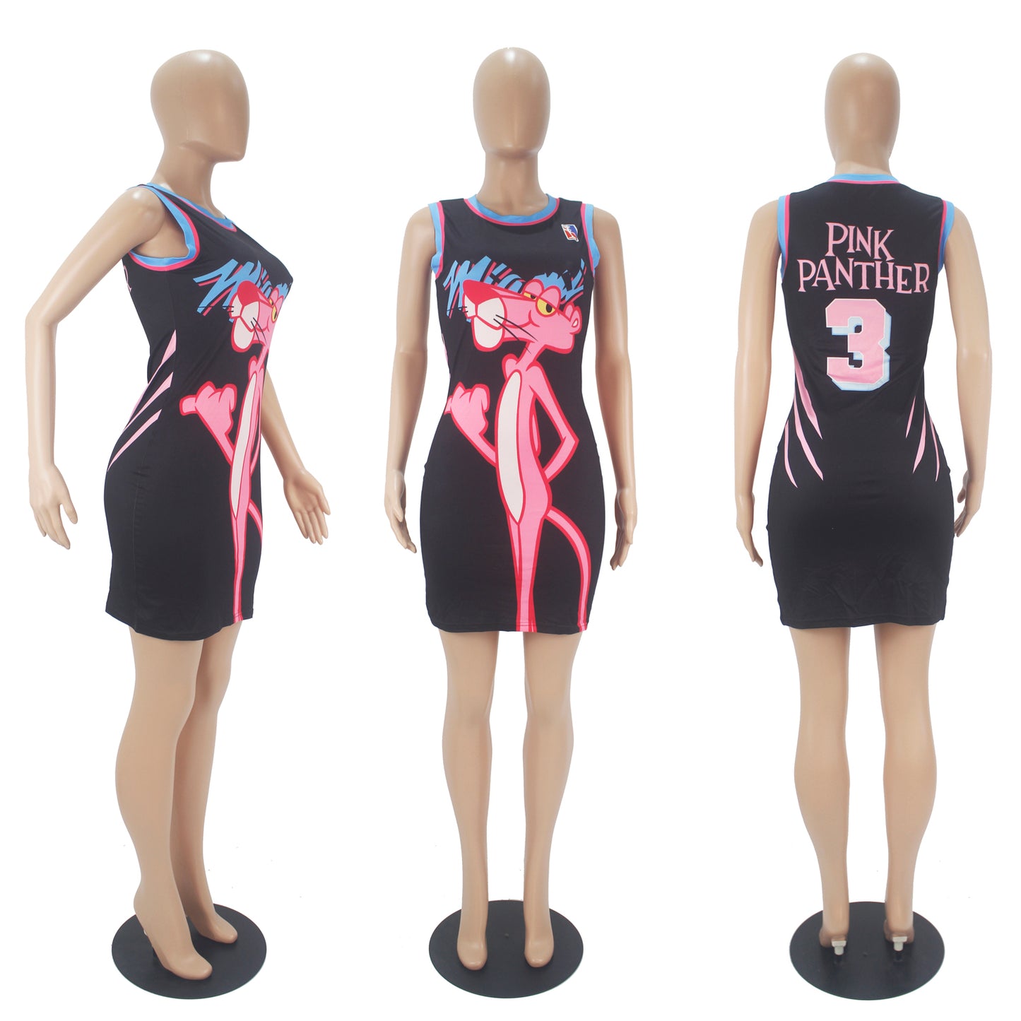 Pink Panther Jersey Dress