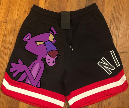 Pink Panther Custom Shorts - Stripes