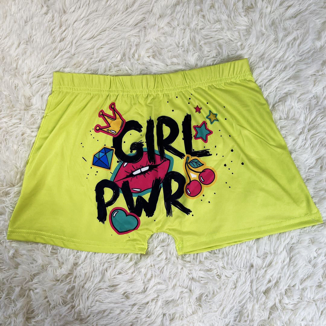 “Girl Pwr” Shorts