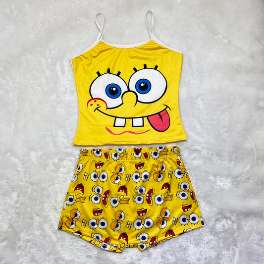 Sponge Bob 2 Piece Shorts Set